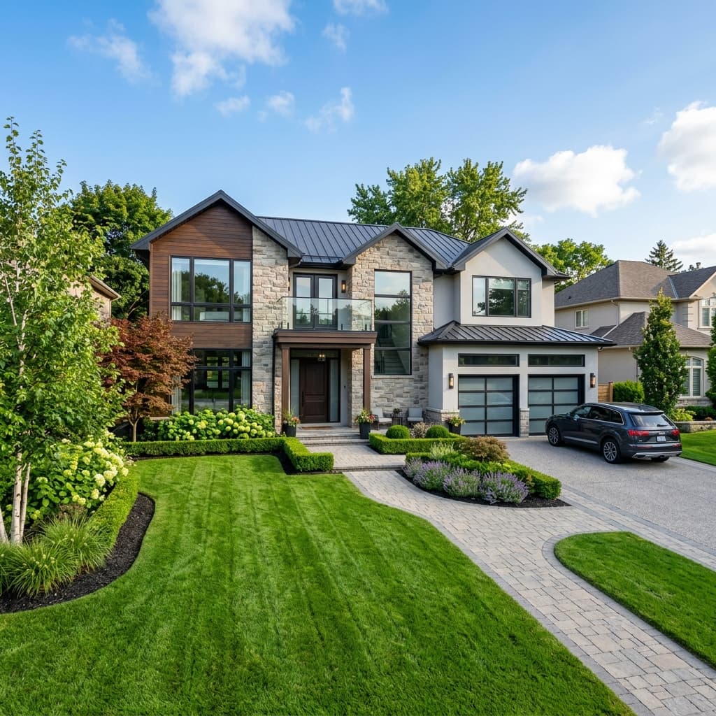 Clean, well-maintained home interior